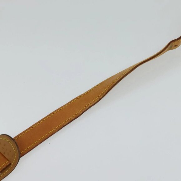 LOUIS VUITTON Adjustable Shoulder Strap Leather 36.6""-43.7"" Beige Auth 112950 - Picture 15 of 16